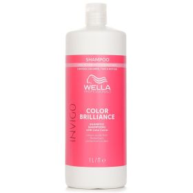 WELLA - Invigo Color Brilliance Shampoo With Lime Caviar Fine To Medium Colored Hair 339283 1000ml