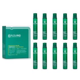 FLOLAND - Biotin Scalp Cooling Ampoule (For Scalp & Hair Care) 710240 10x13ml/0.43oz