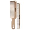 FX Metal Comb Set - BCOMBSET2G - Gold by BaBylissPRO for Unisex - 2 Pc Comb